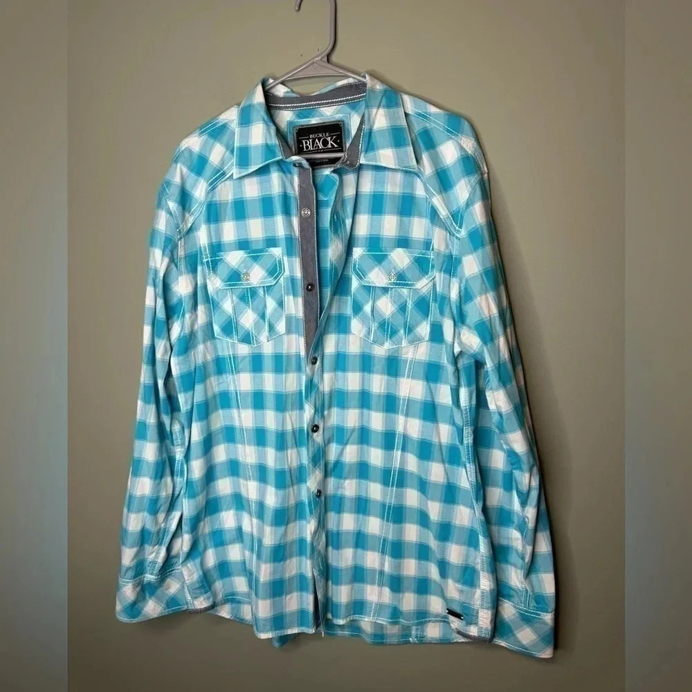 Men’s Buckle Black Label Button dress shirt